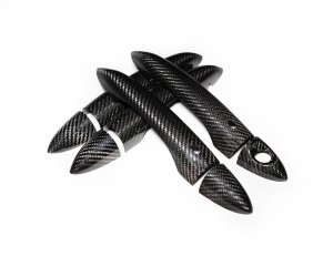 Alfa Romeo Stelvio Exterior Door Handle Set - Carbon Fiber - Feroce Carbon